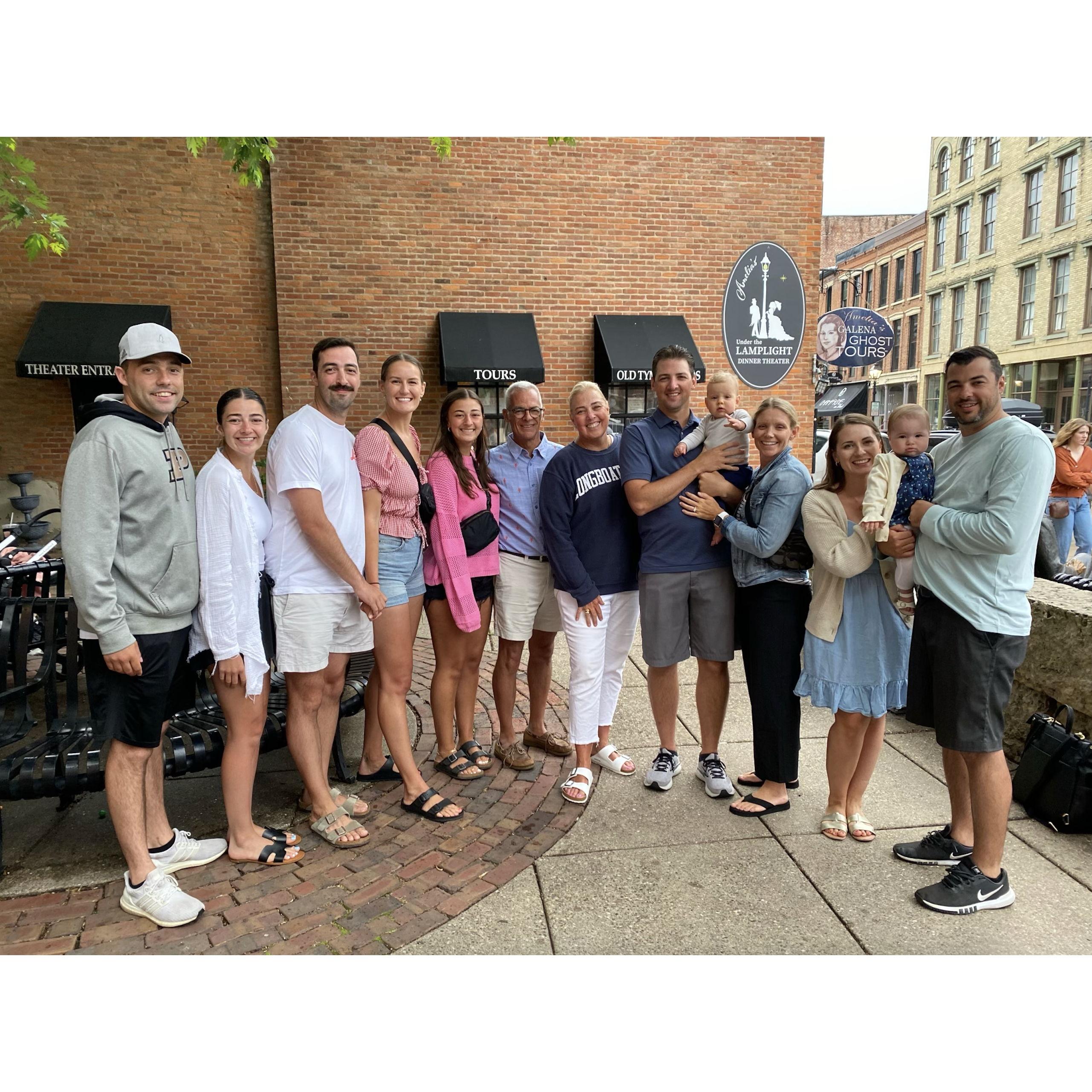 Annual Bobillo Family trip to Galena - 2023