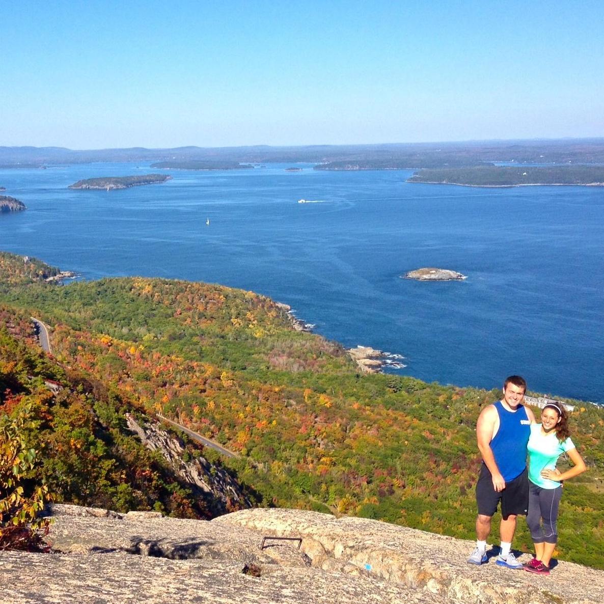 Summit of Precipice, Acadia National Park