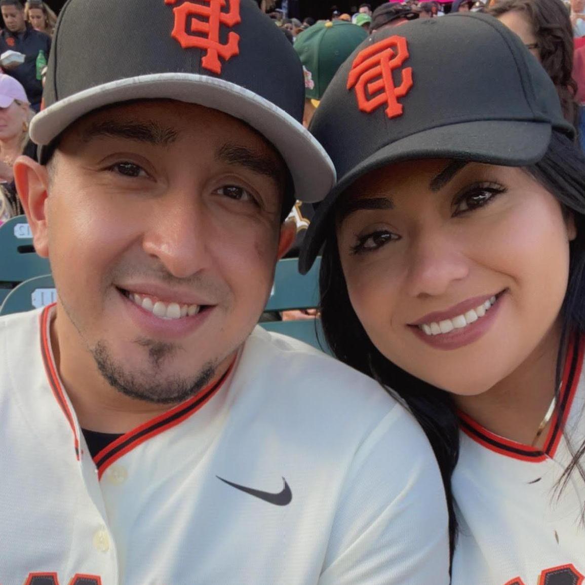 Our first Giants Game!