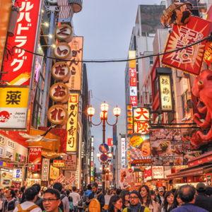 Comida local en Osaka