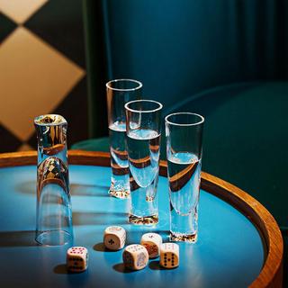 Naipes Set of 4 Shot Glasses