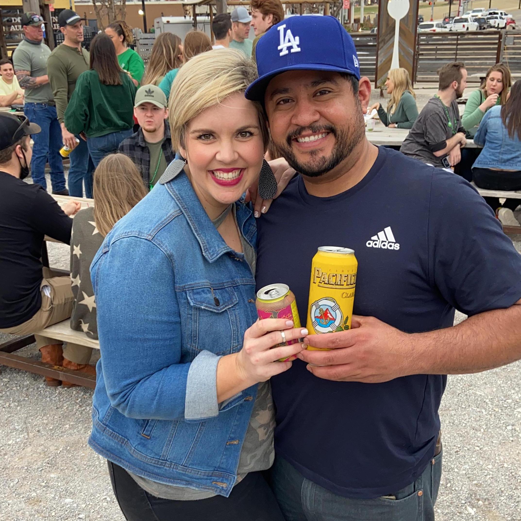 In OKC at some gravel pit with expensive beers 😫 But it was soooo much fun!