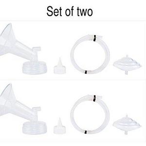 Spectra Baby USA - 2 Spectra Wide Breast Shield Set - Medium (24mm) - for S2, S1, M1, 9 Plus Breast Pumps