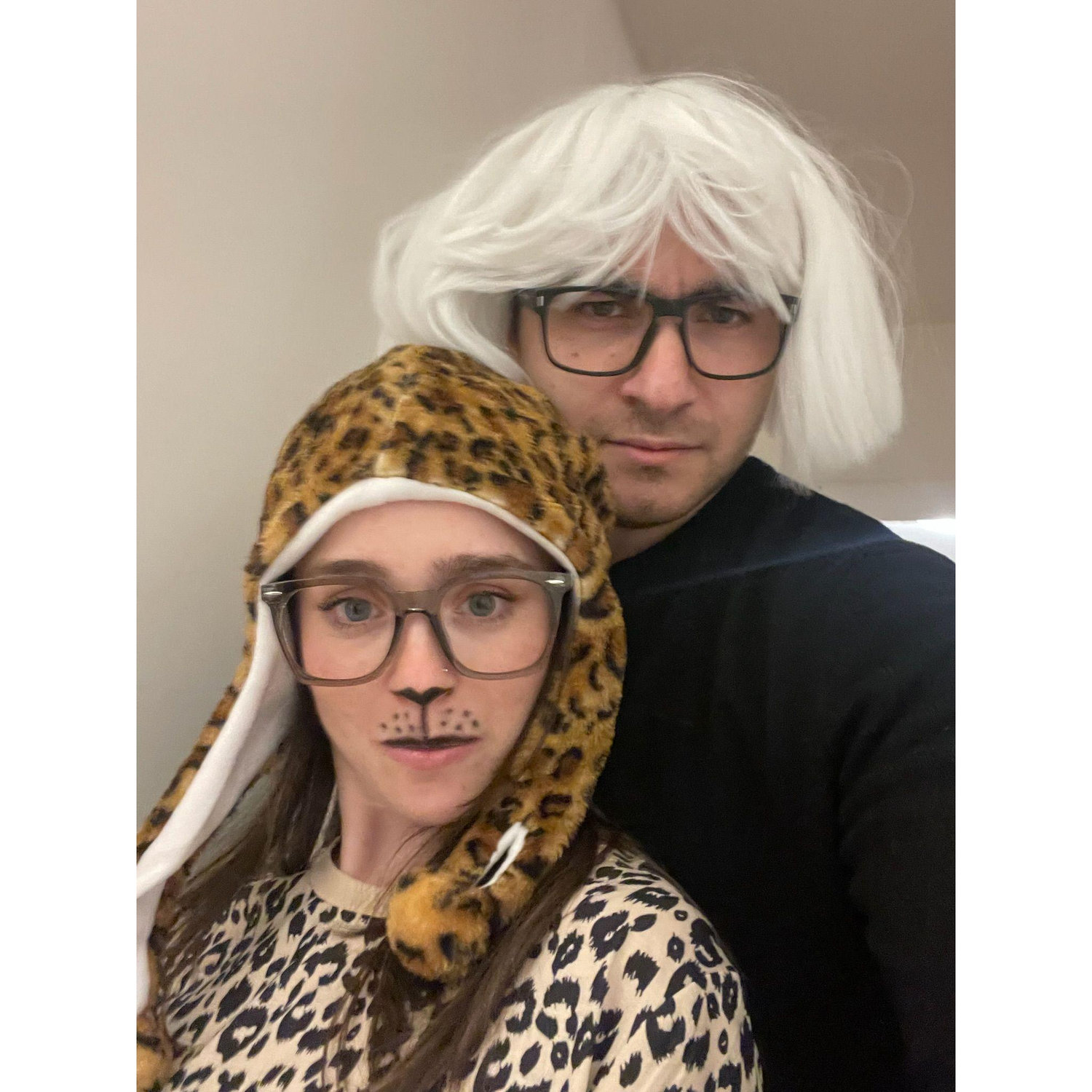 Just two Danny Devitos -- "wanna do something with this?"