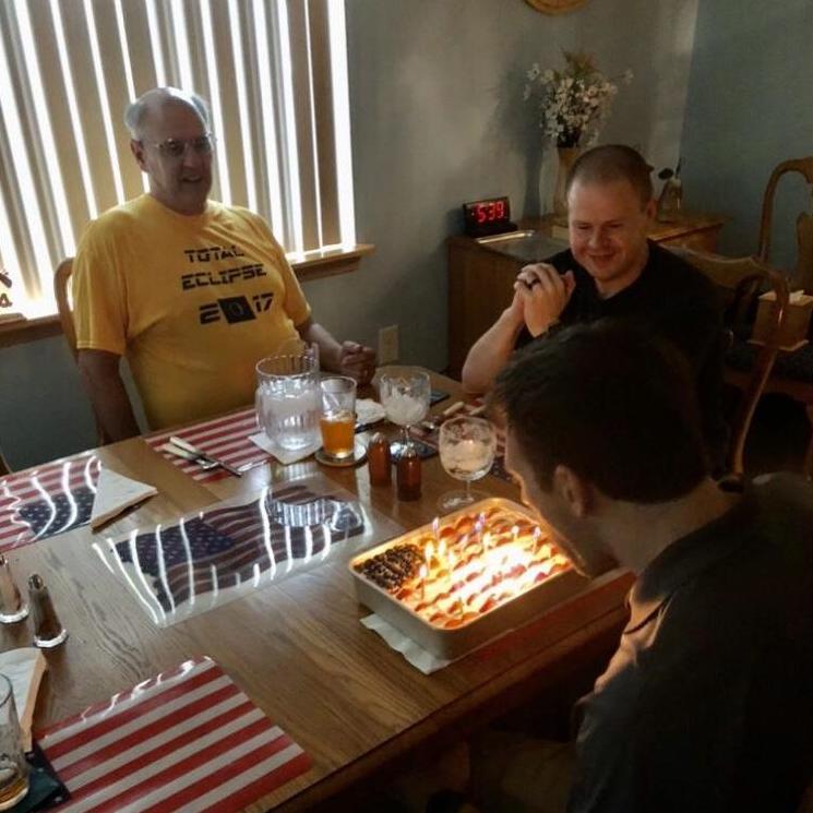 Celebrating Chip's birthday!