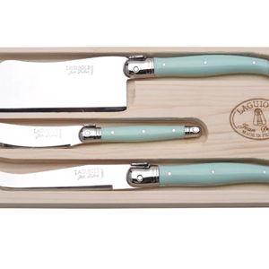 3-Piece Cheese Set Ivory - Jean Dubost Laguiole