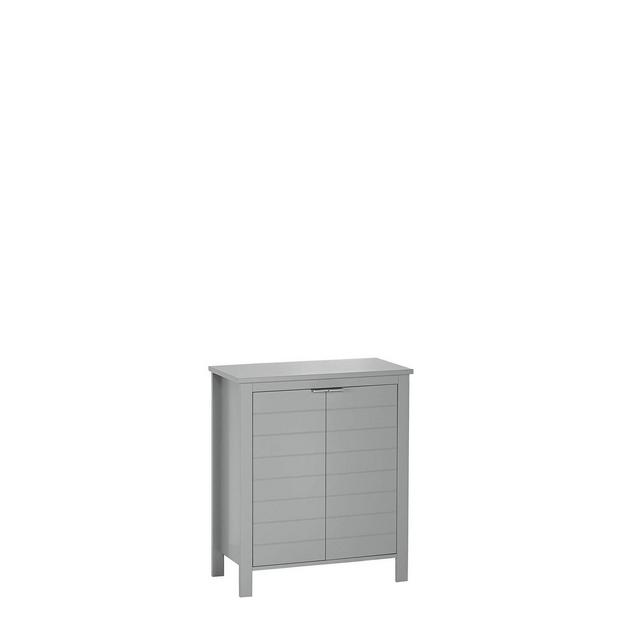 Madison Collection Two Door Floor Cabinet Gray - RiverRidge Home