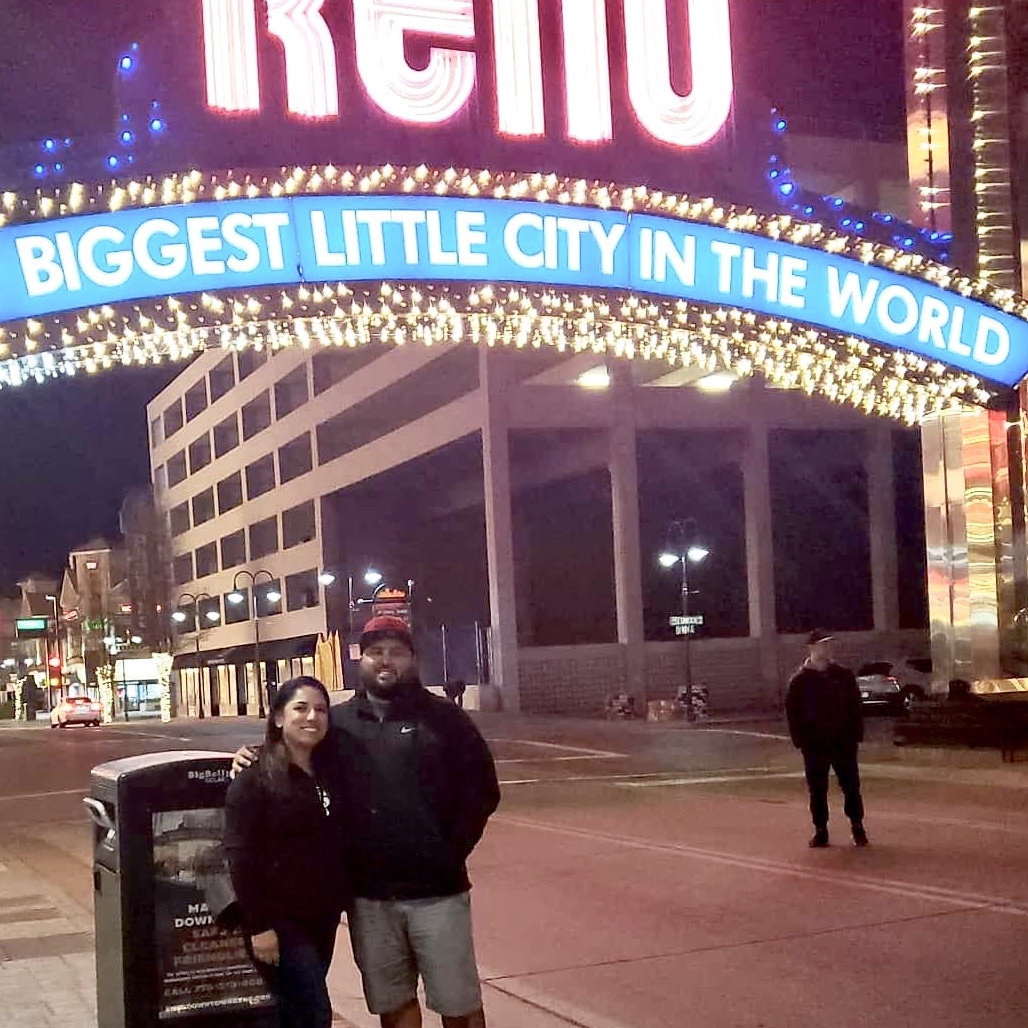 Our first Reno trip together February 2020