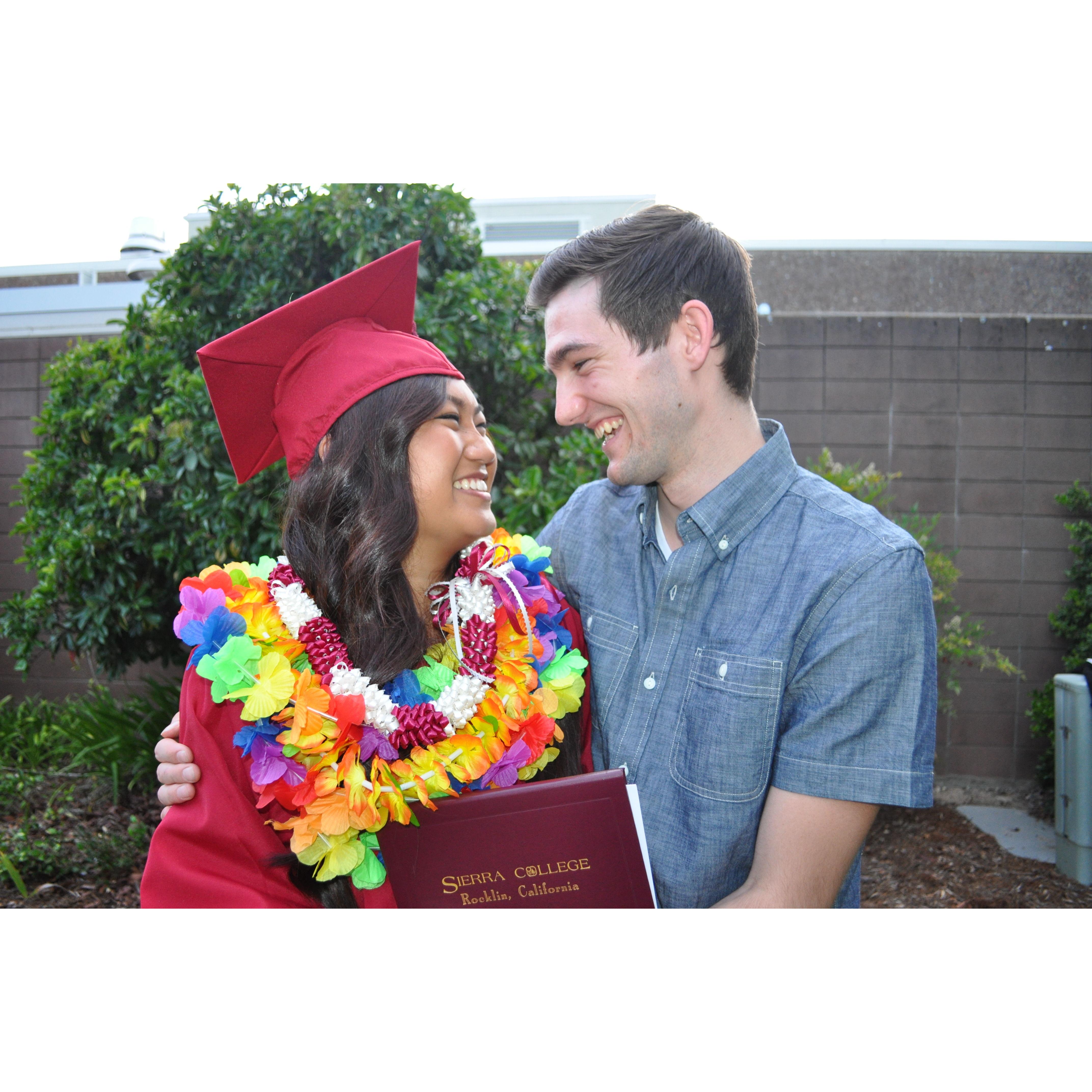 1/4 graduation ceremonies Craig would attend over the course of our relationship