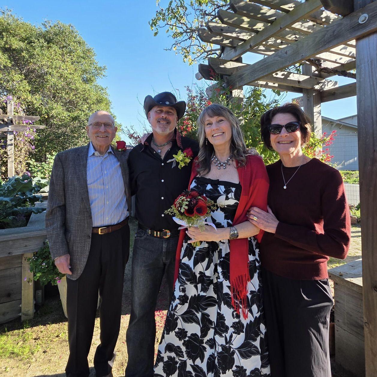 My new in-laws Jack Maslow and Sherry Hausman.