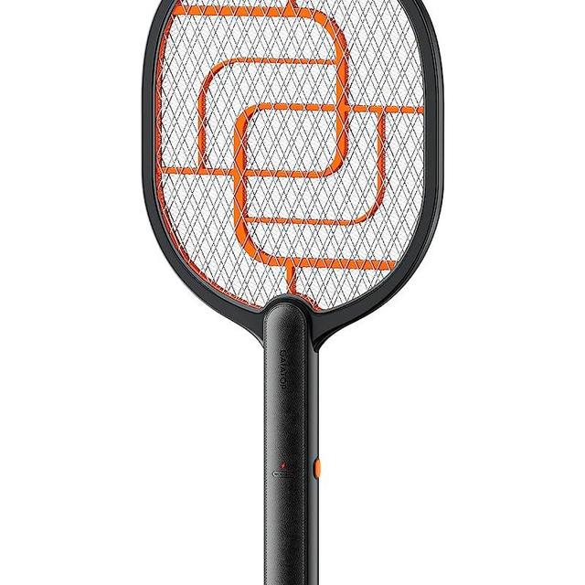 GAIATOP Electric Fly Swatter, 3000V Battery Powered Handheld Fly Zapper, 3-Layer Protection Grid Bug Zapper Racket for Home Bedroom Kitchen Office Backyard Patio Indoor Outdoor