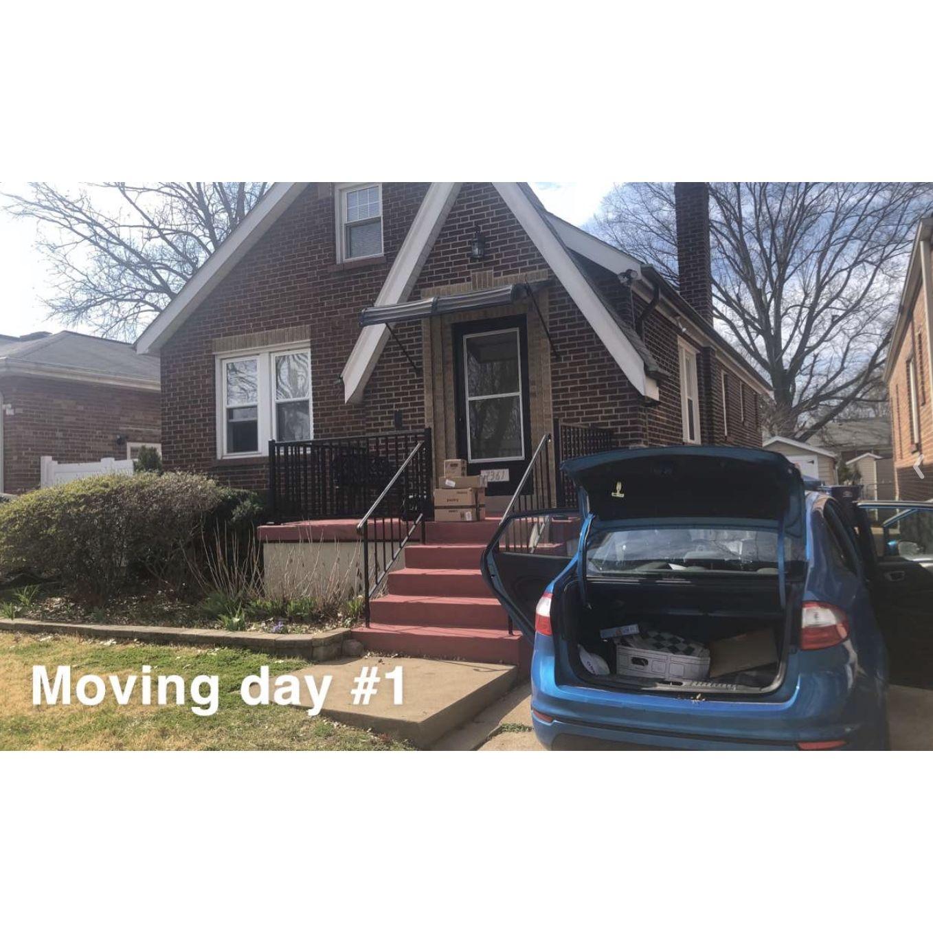 Move into our current home!
March 2020
