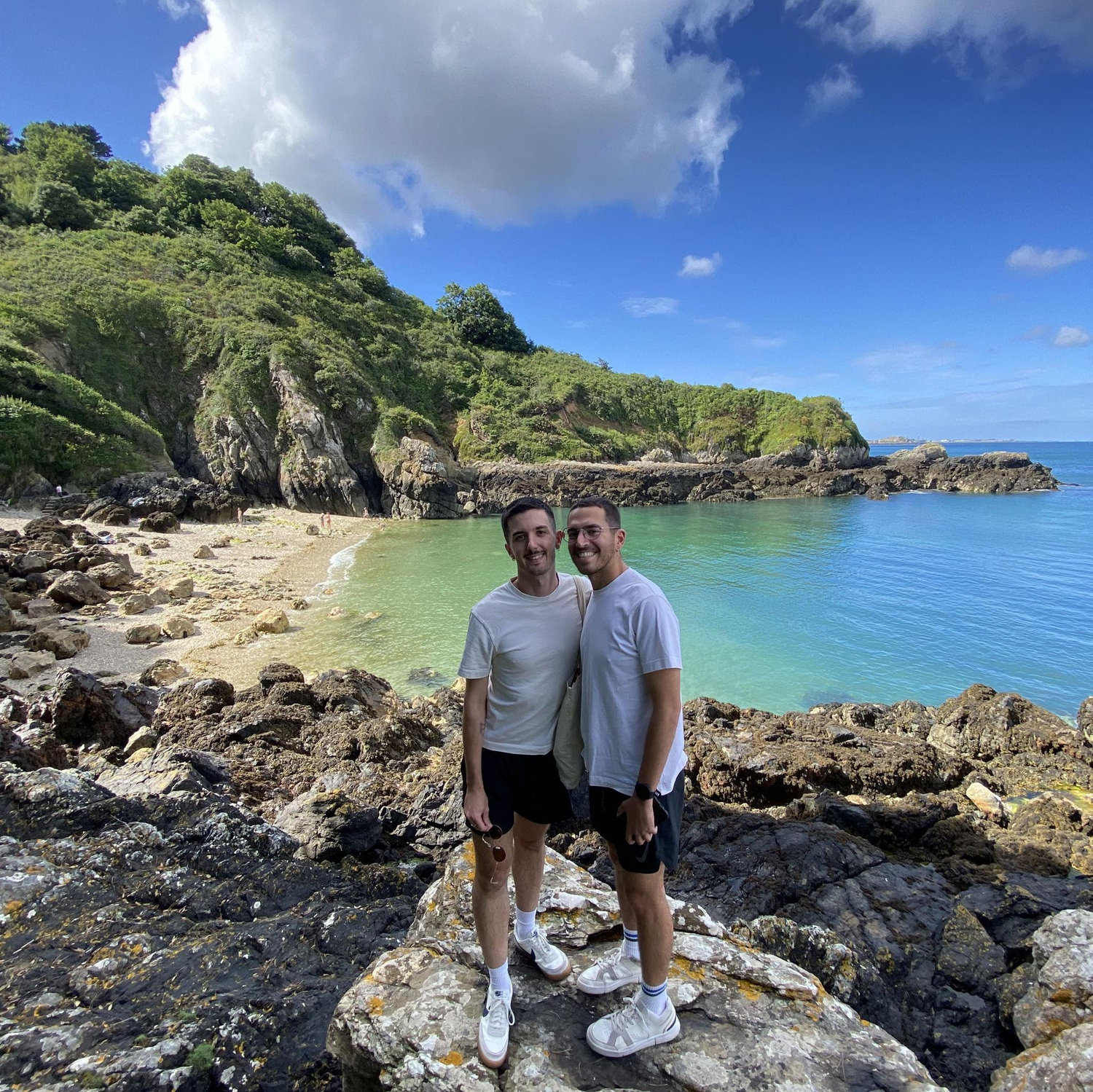 Mason's first time visiting Shaun's home island, Guernsey!