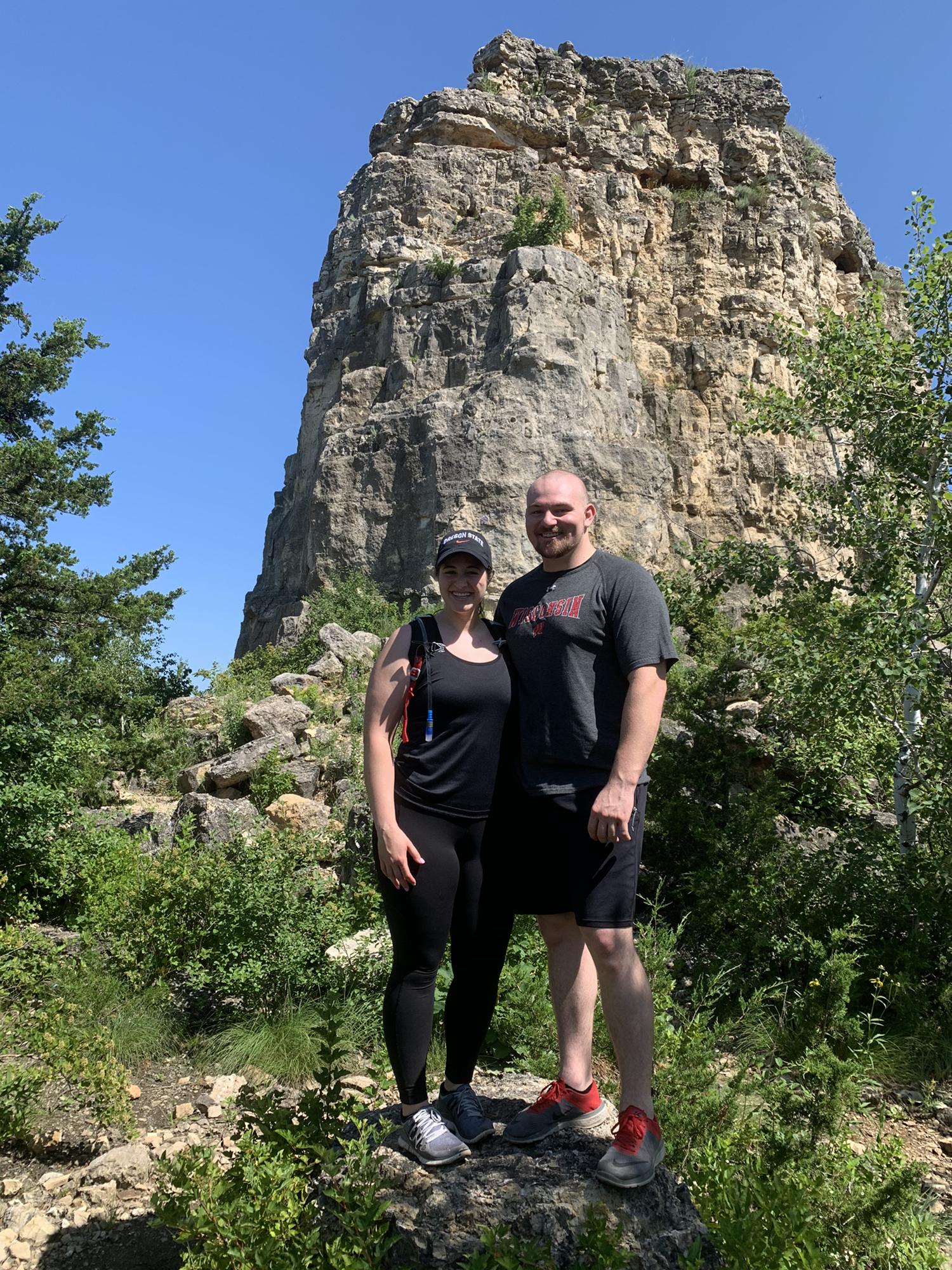 Sam and Kristin's favorite thing to do together is hiking! We have so far hiked together in Wisconsin, Minnesota, and Iowa. So many more to come!