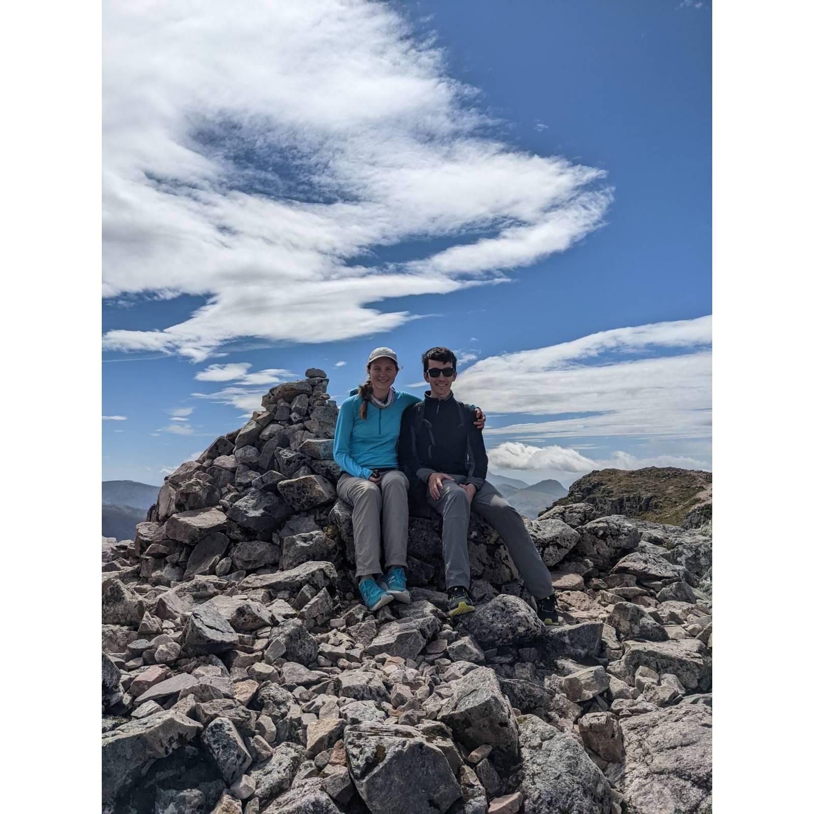 Hiking in Scotland, on the Buachaille Etive Mor - with Alex!