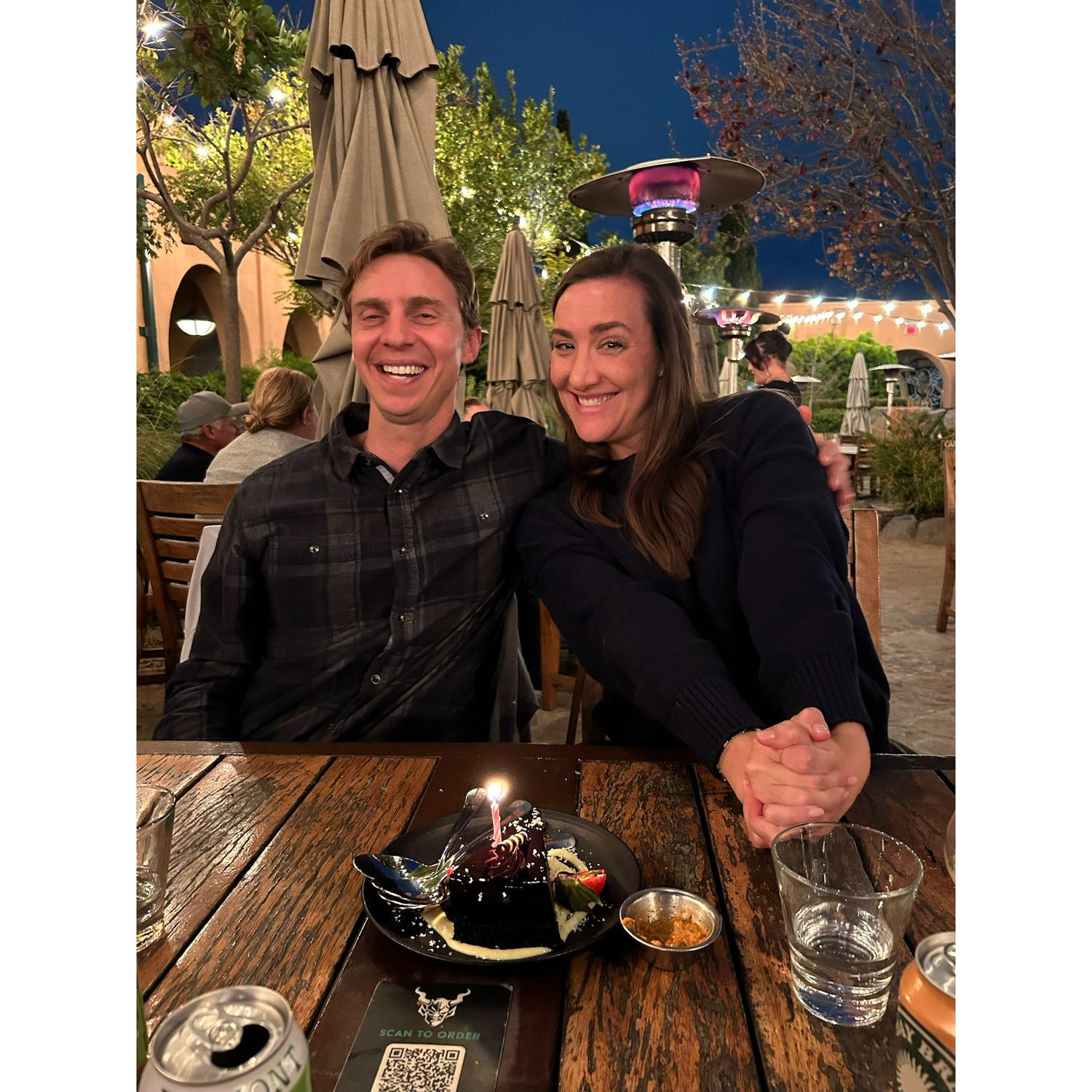 Celebrating our engagement with friends, 2024