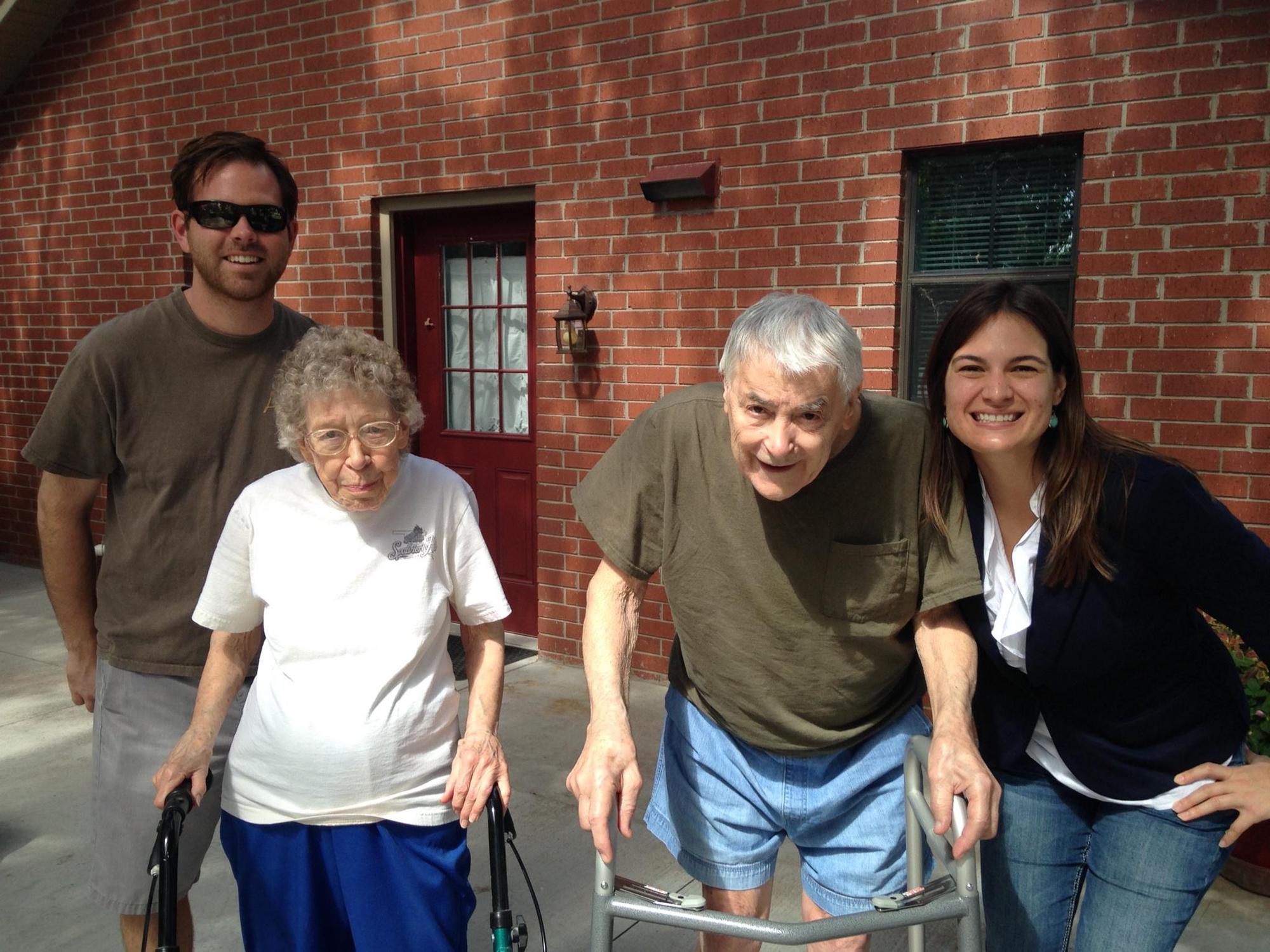 In Chandler, Oklahoma with my beloved grandparents, Shirley and Gino. I believe this was in 2014 when we lived in nearby Tulsa.