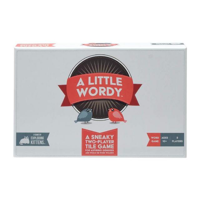 A Little Wordy by Exploding Kittens - A Tile-Unscrambling Word Game from The Creators of Award Winning Family-Friendly Card Games for Adults, Teens & Kids