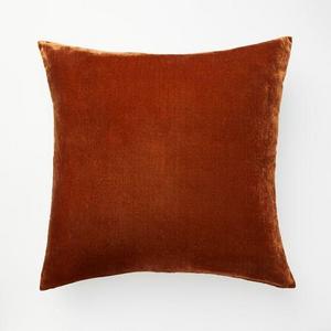 Lush Velvet Pillow Cover - Copper