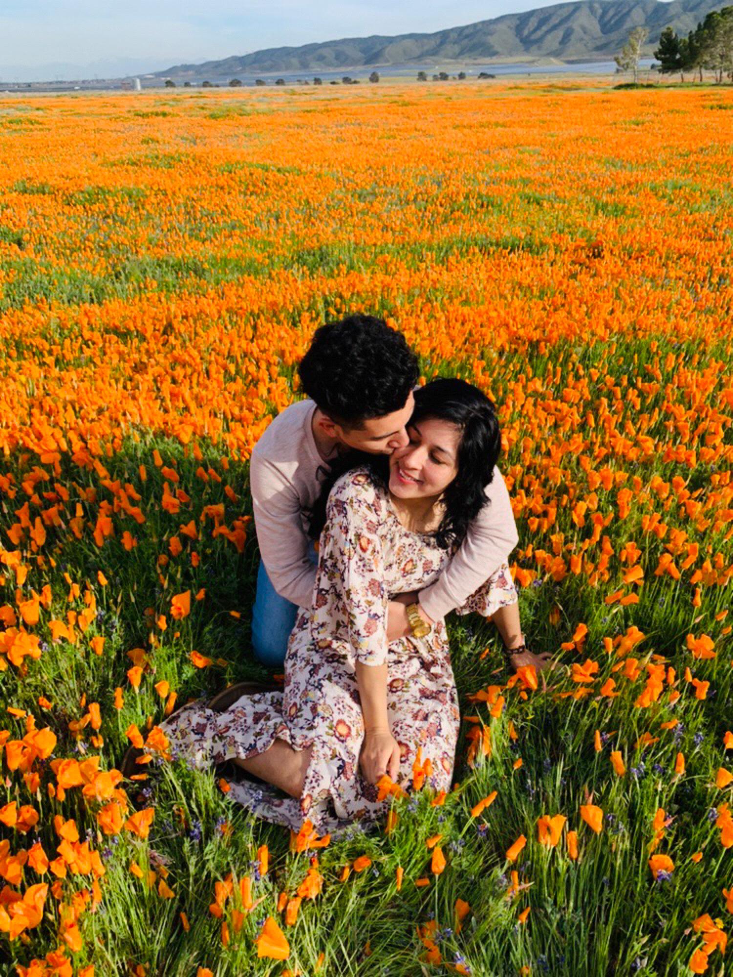 In your arms I feel safe & protected.