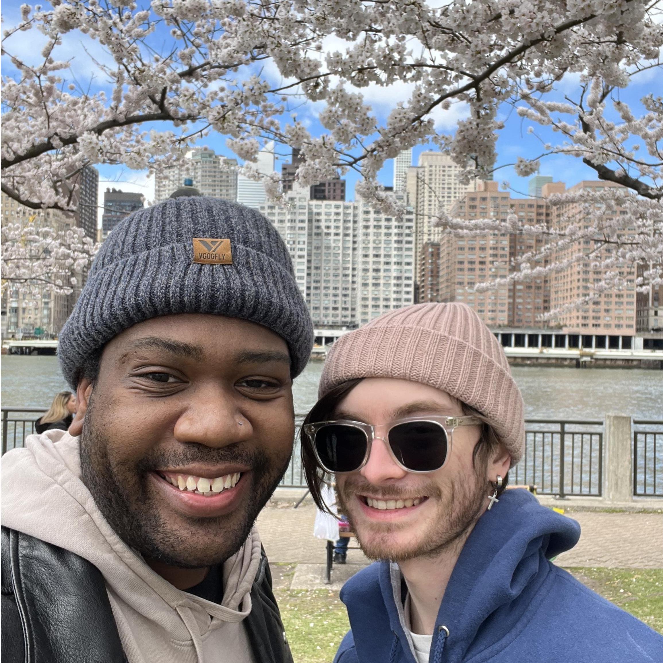 Roosevelt Island, Manhattan, NYC. 

In New York City's East River between Manhattan and Queens. Take the F train to Roosevelt Island station or take the Tramway (ski lift) to traverse above the river.