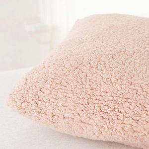 Sherpa Fleece Throw Pillow
