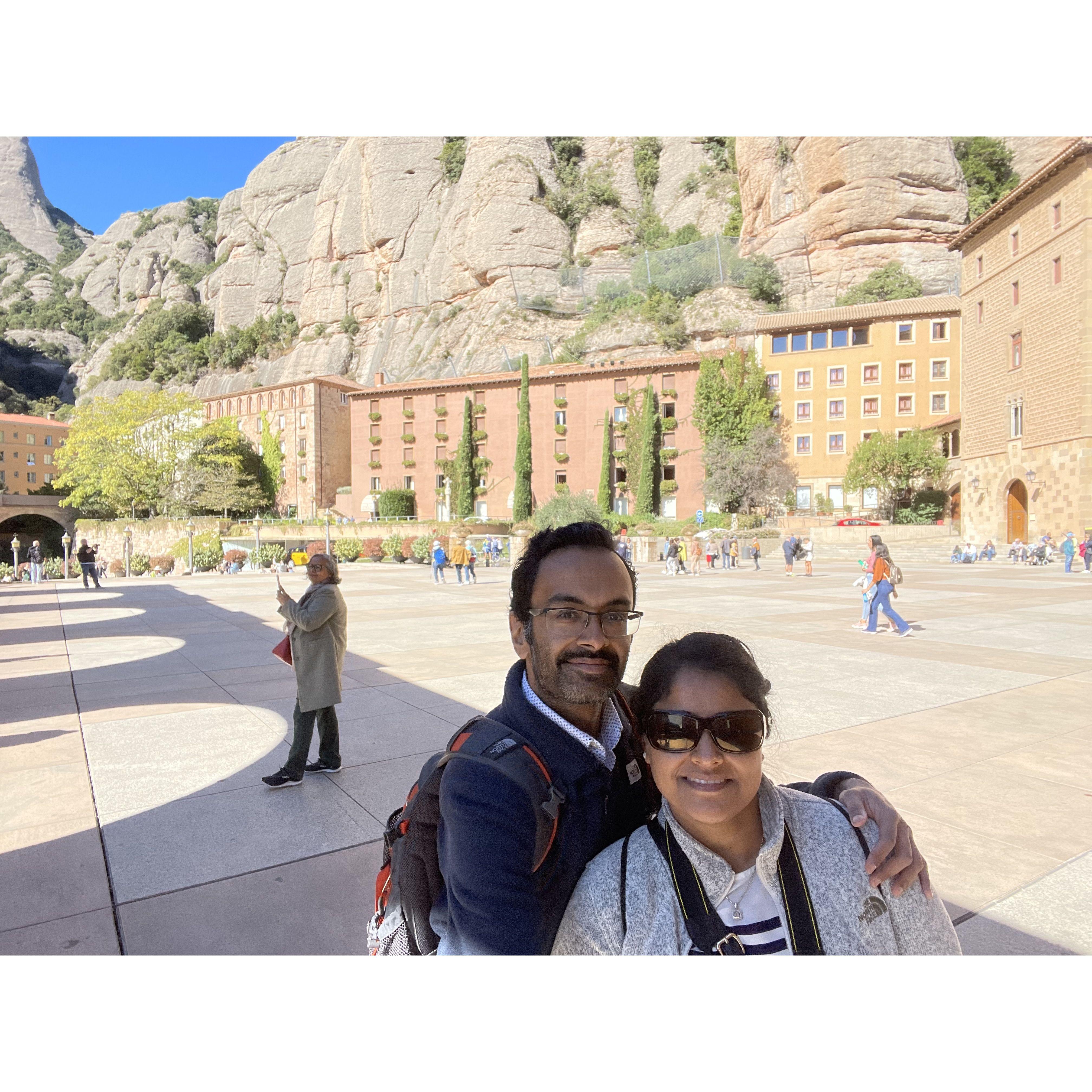 The Montserrat monastery