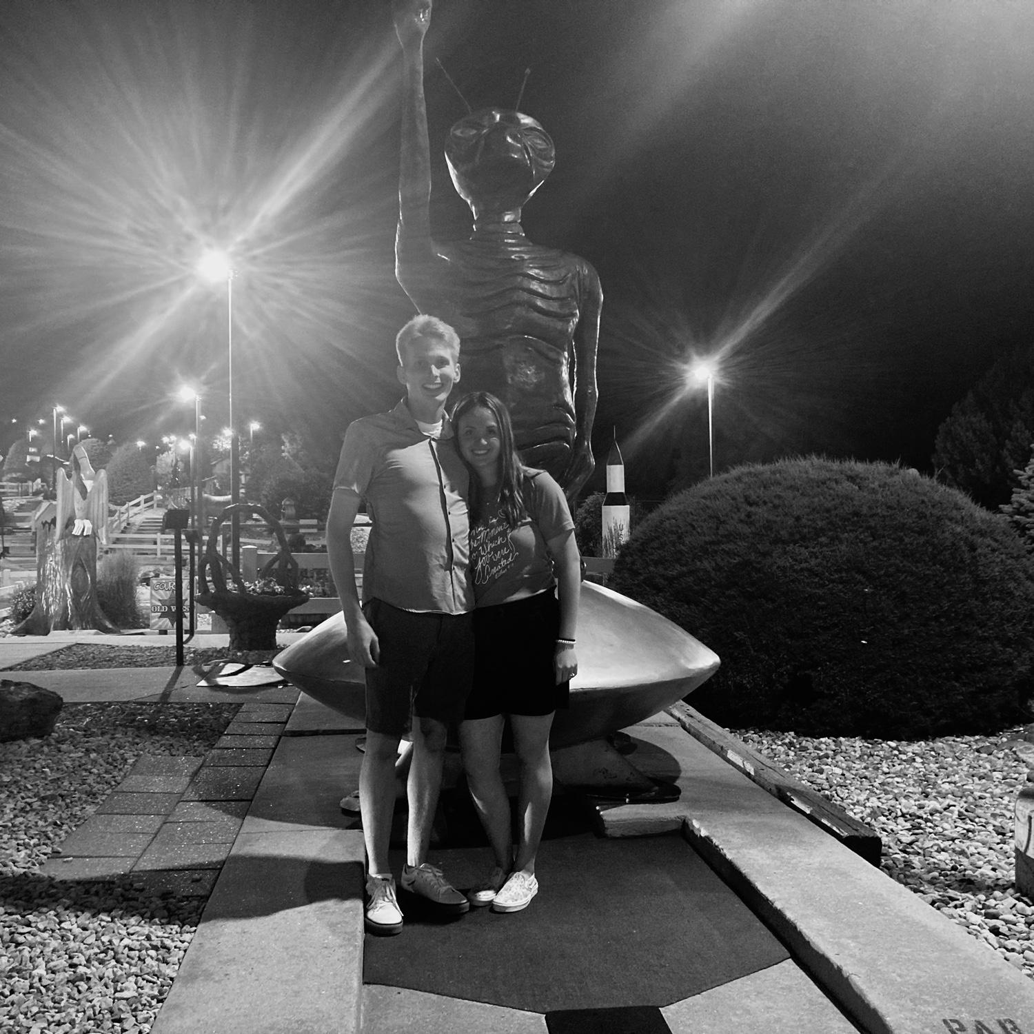 Part of Abigail and Kevin's 1st date that lasted 14 hours...