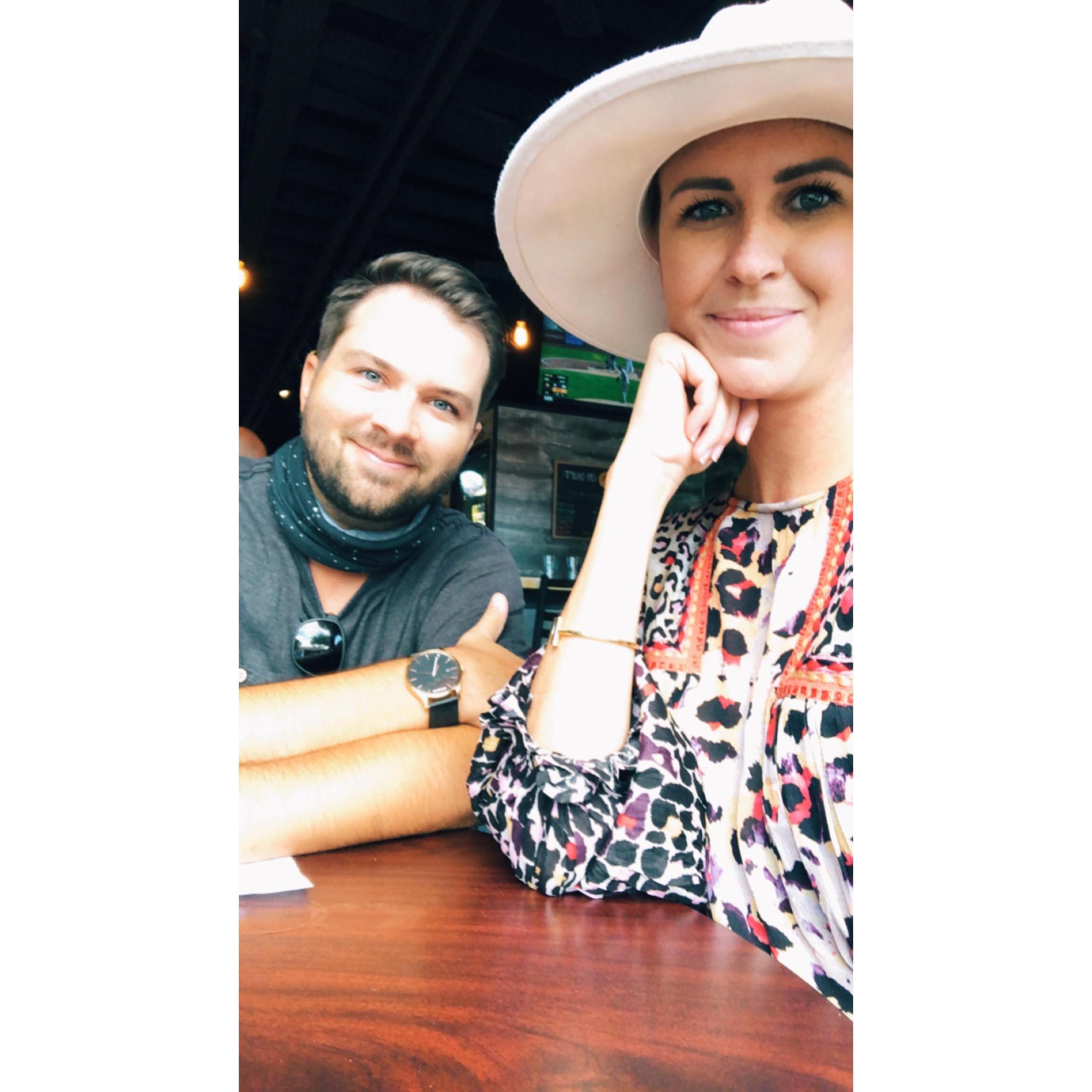 Visiting Brad's fam In Franklin, TN!