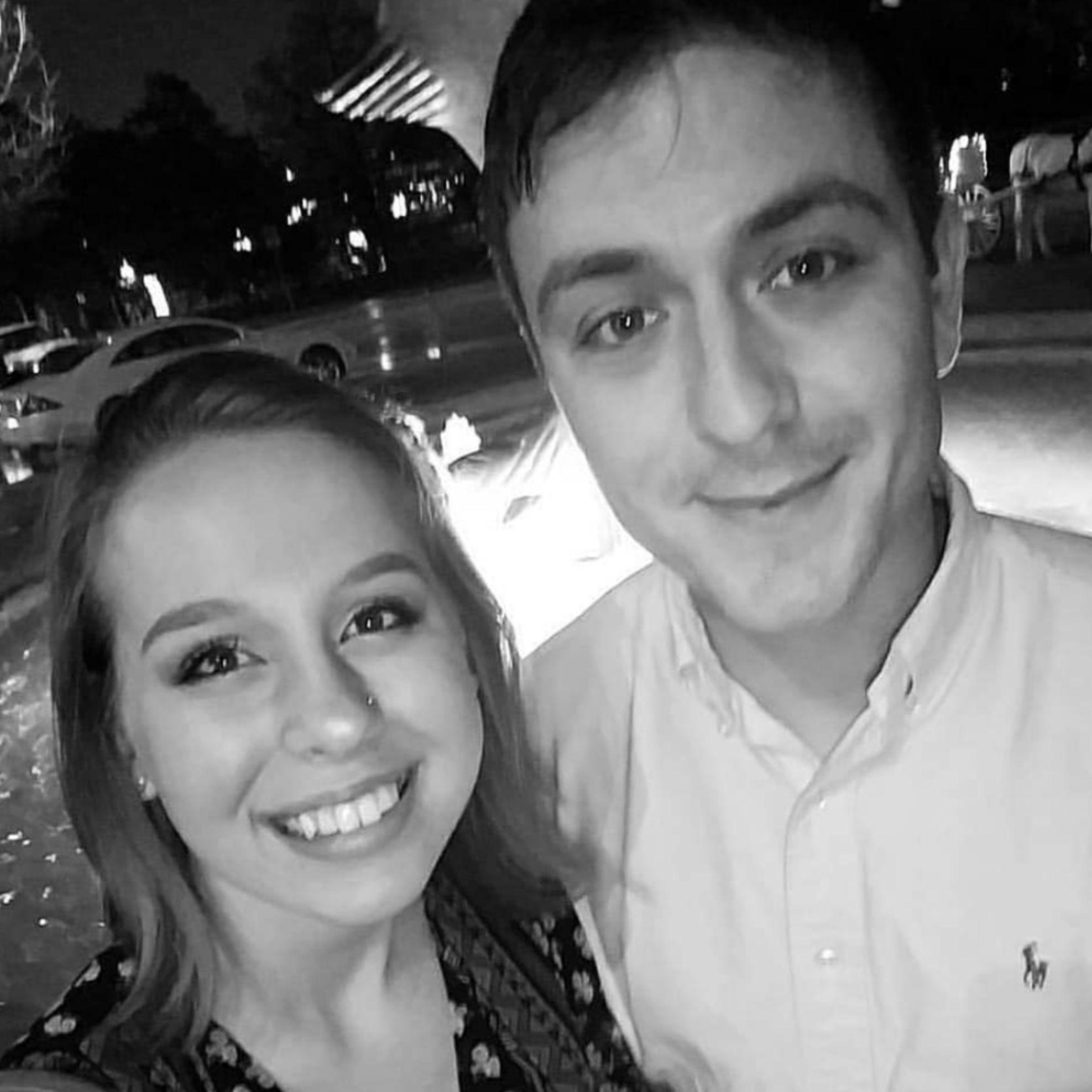 February 2017 - Our first Picture together taken on our third date