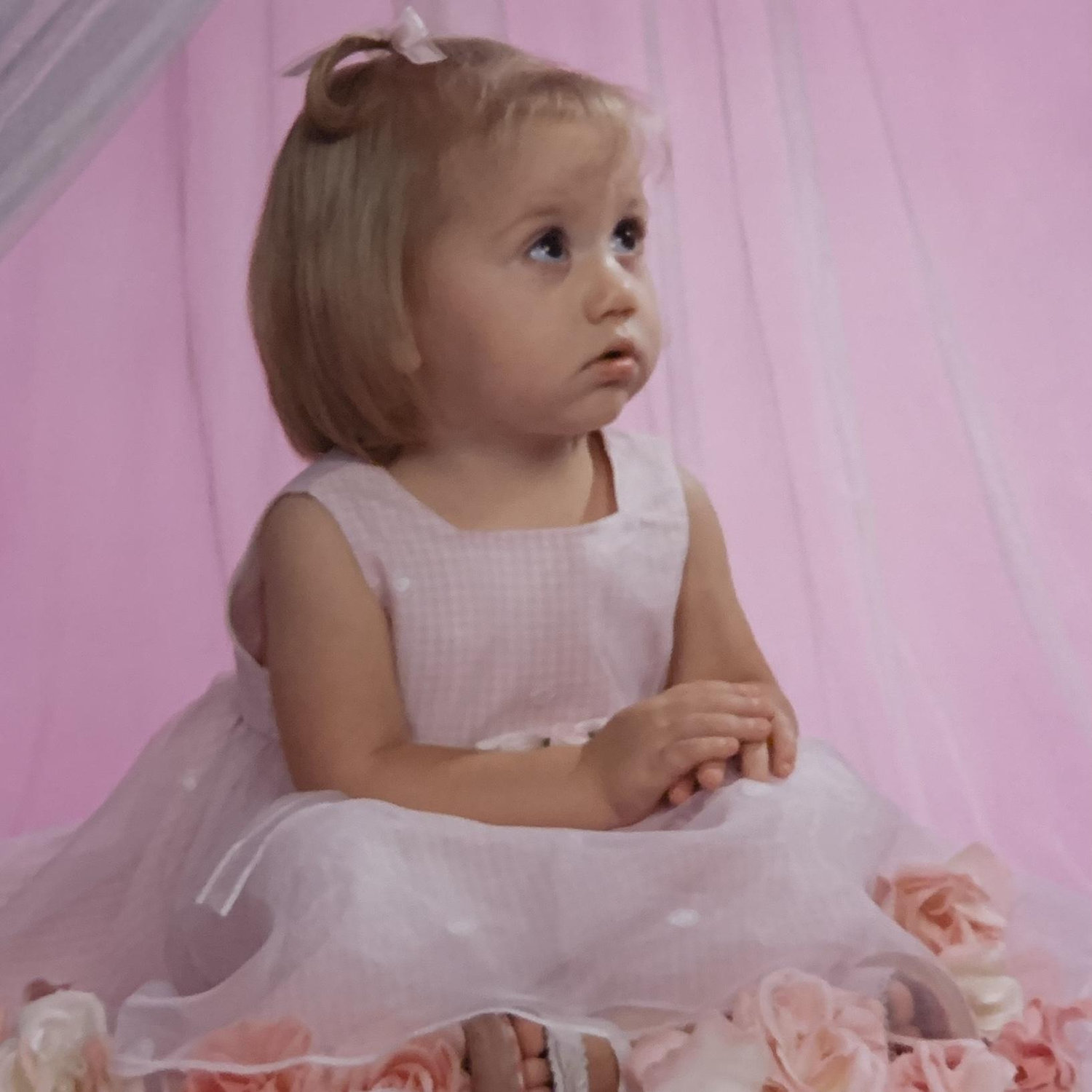 Baby Lauren dressed up!