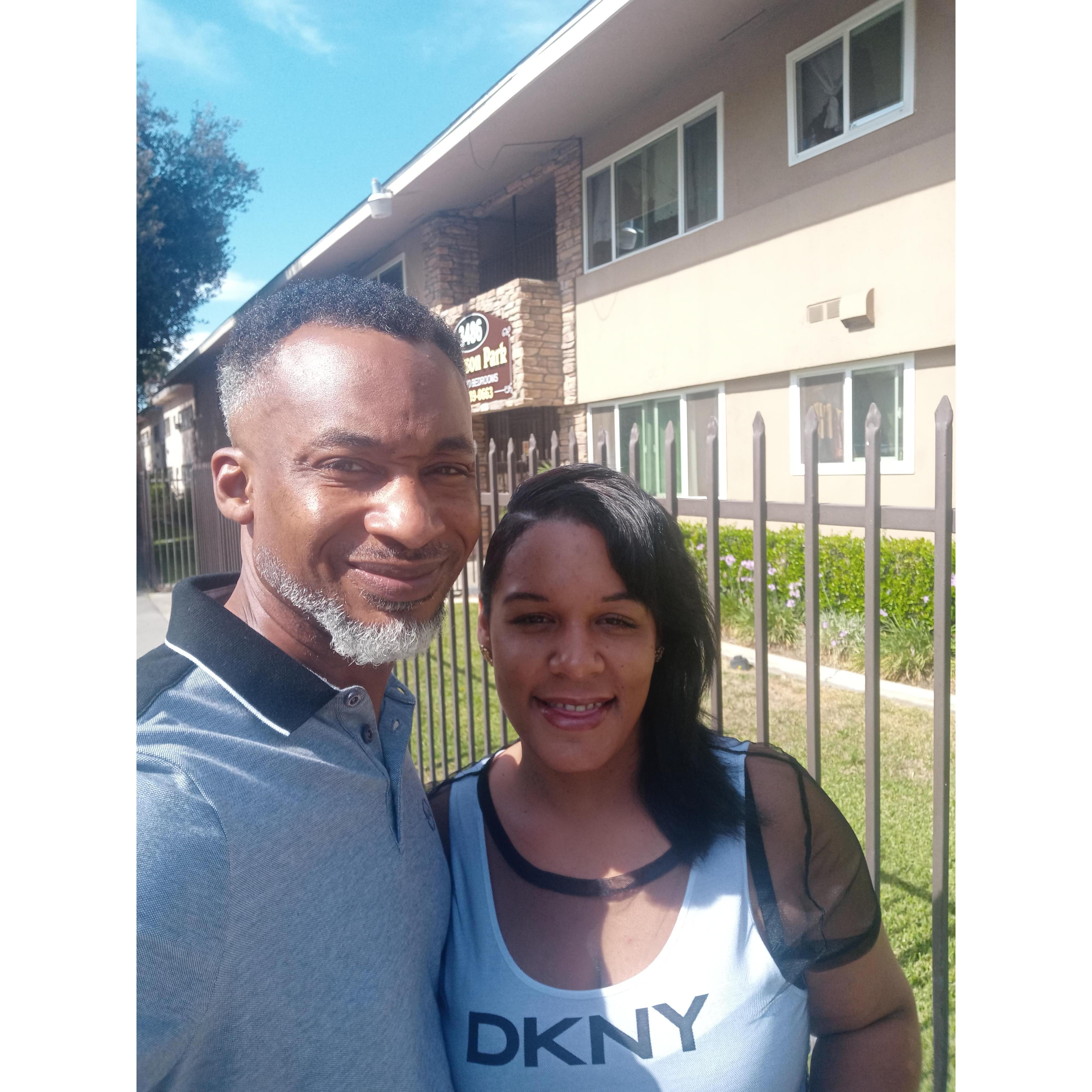 Just an ordinary day. Heading to the race track for Andras' birthday.