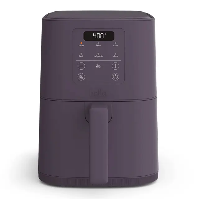 bella 4qt Slim Air Fryer Plum