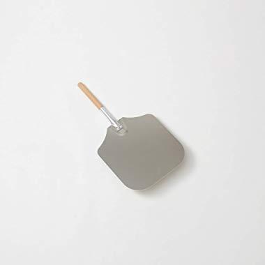 American Metalcraft 2814 28" Aluminum Pizza Peel with 12" Wood Handle, 14" x 16" Large Blade