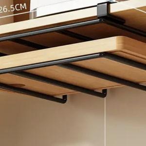 1pc space saving iron lower cabinet cutting board rack wall - Temu
