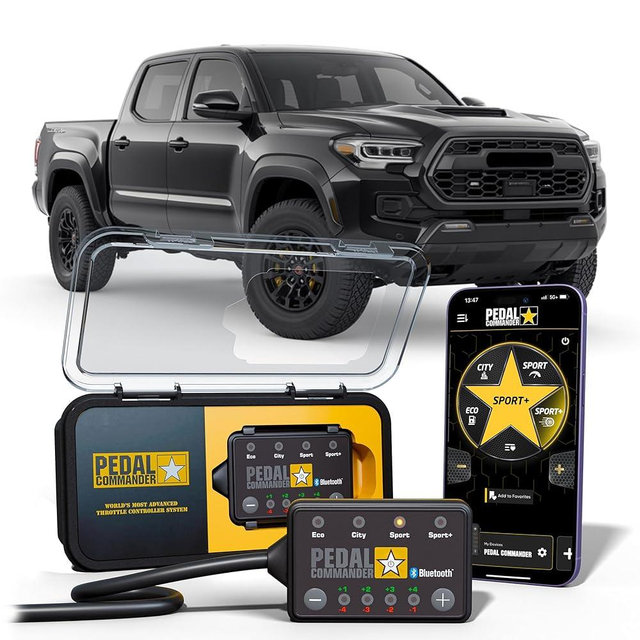 PEDAL COMMANDER for Toyota Tacoma 2005-2023 Throttle Response Controller - Plug-and-Play, 36 Driving Settings, App Control, Off-Road Throttle Controller Performance Mods, Tacoma TRD Accessories
