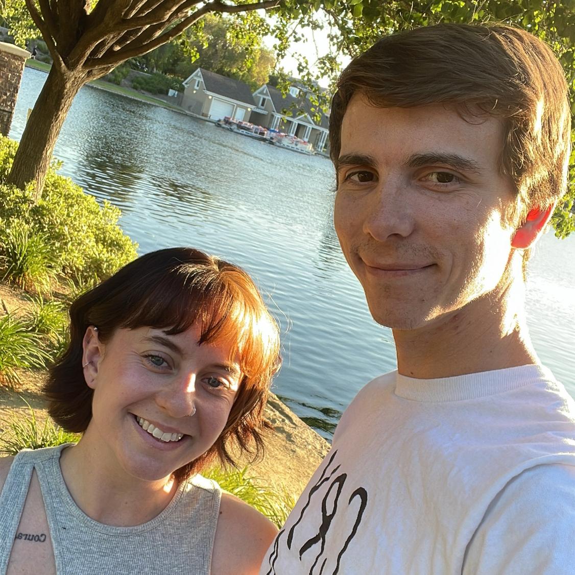 Lake Harveston is our favorite outdoor date spot