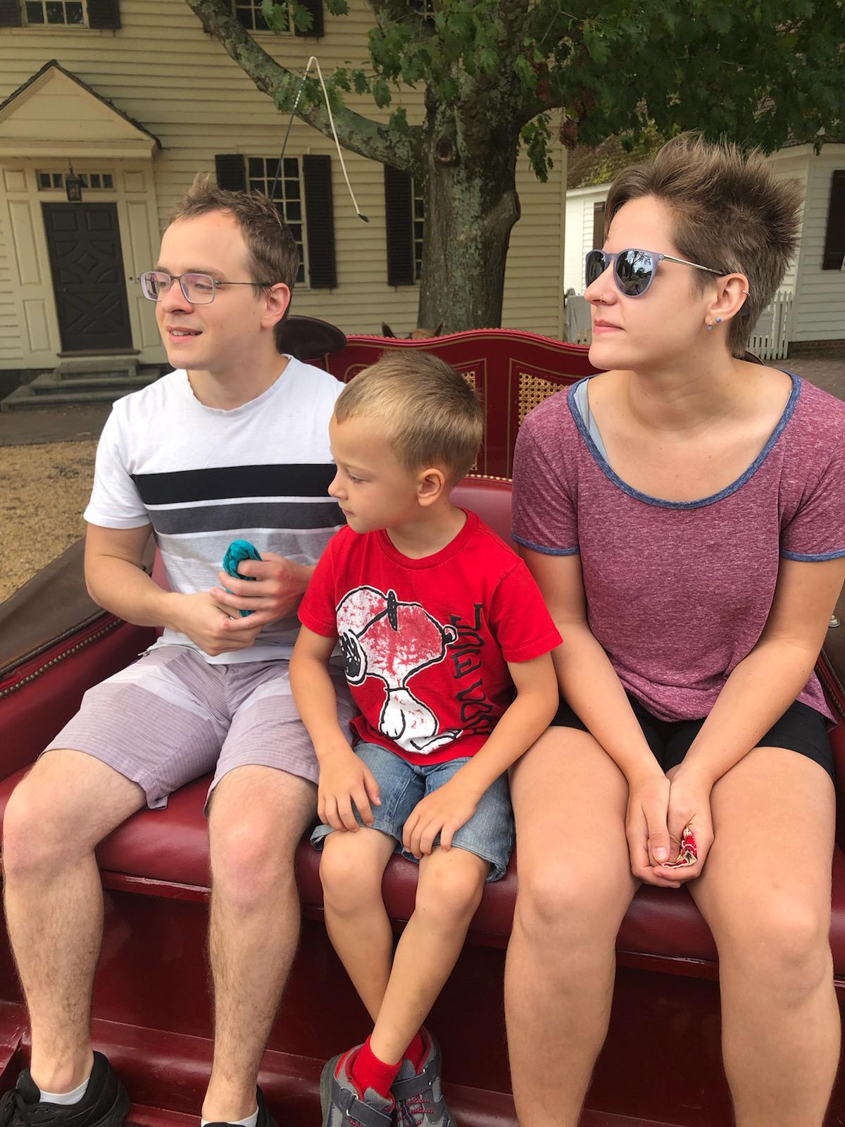 Williamsburg carriage ride
