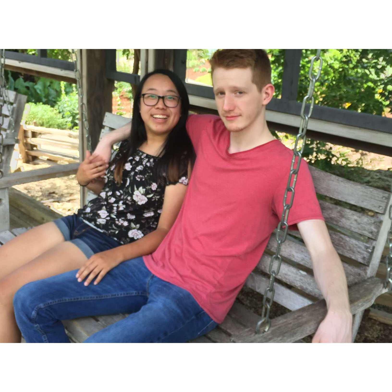 First trip to the Botanical Gardens.