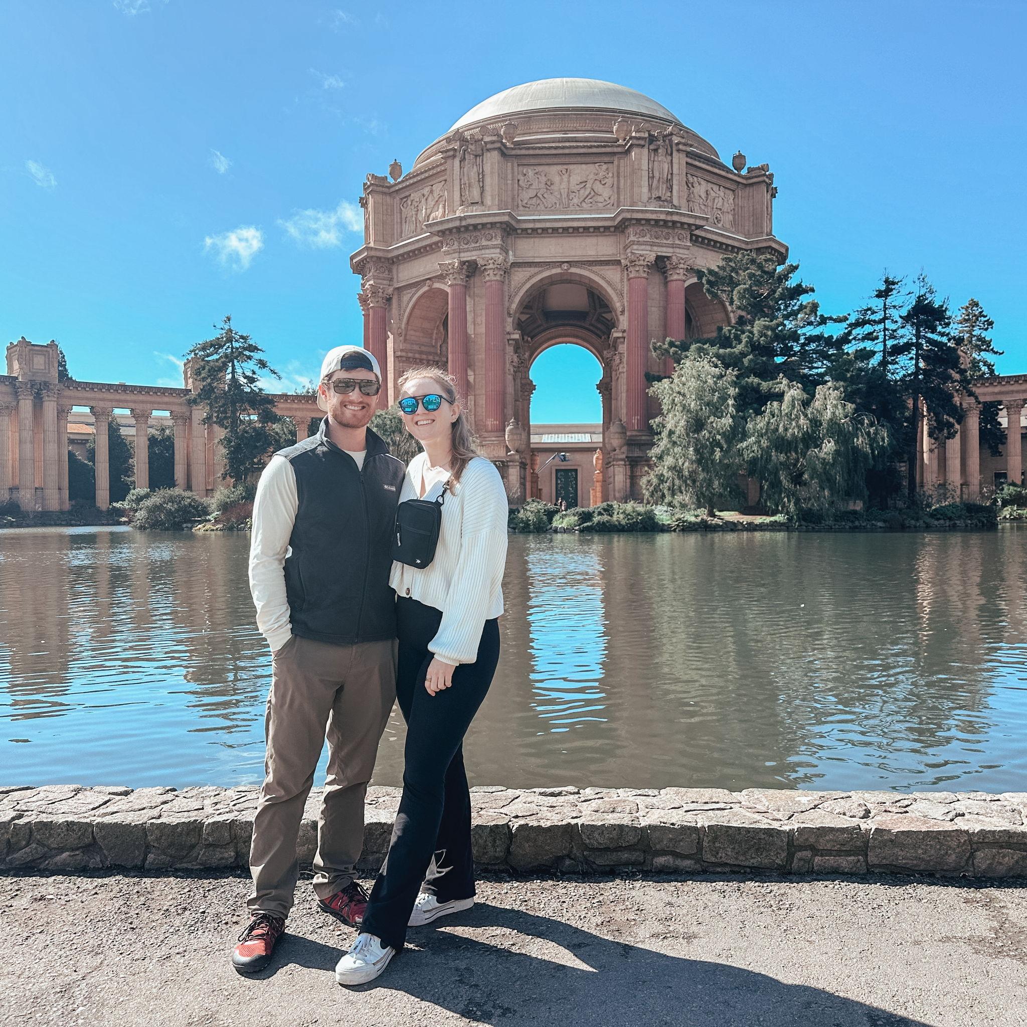 More from our California trip - this is the Palace of Fine Arts in San Francisco.