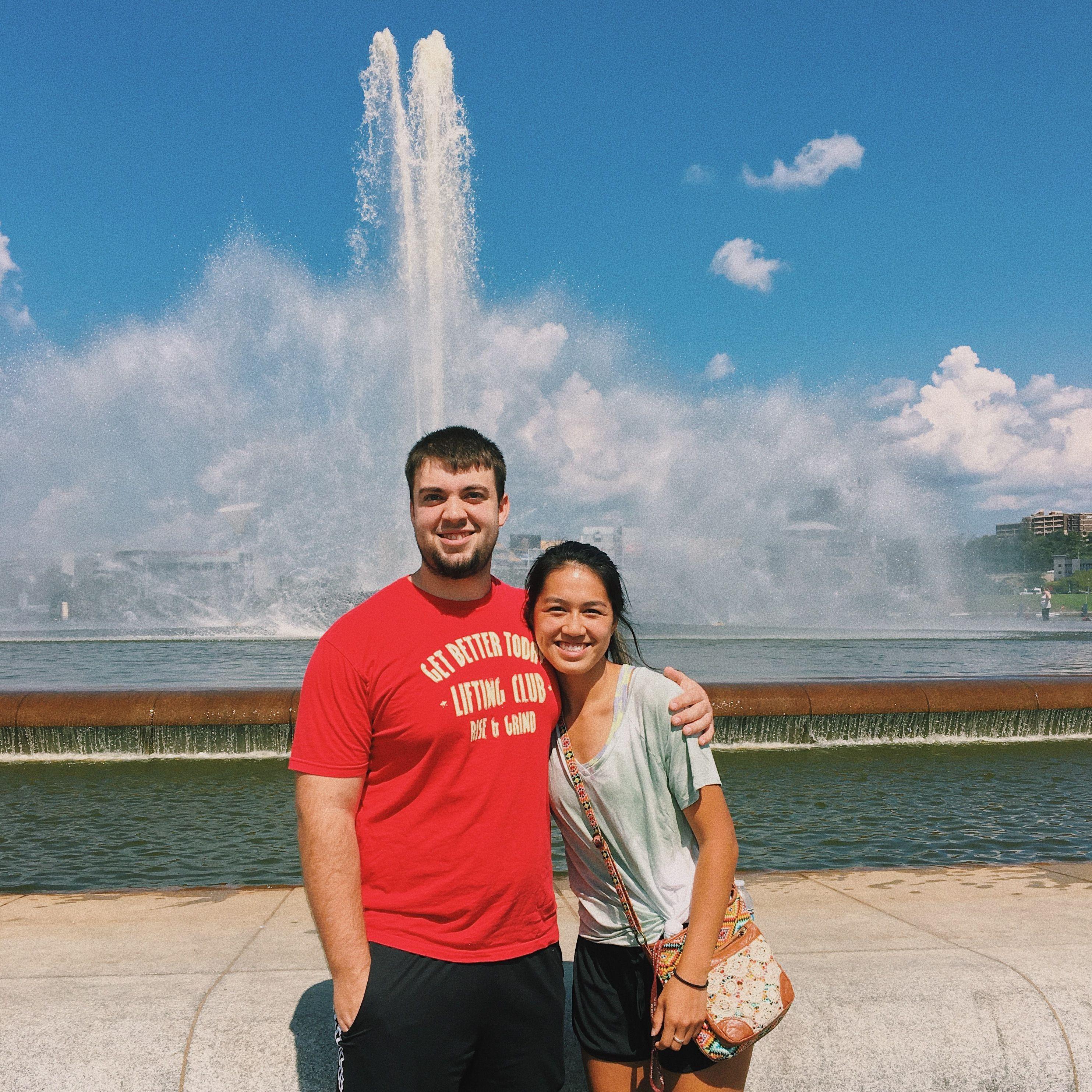 ~ August 2020 ~ both of them starting graduate school at Youngstown State University.