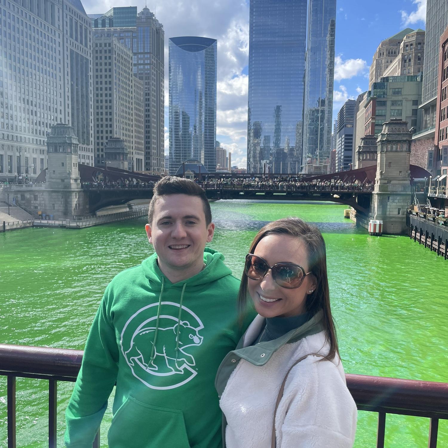 St. Patrick’s Day in Chicago is the best!