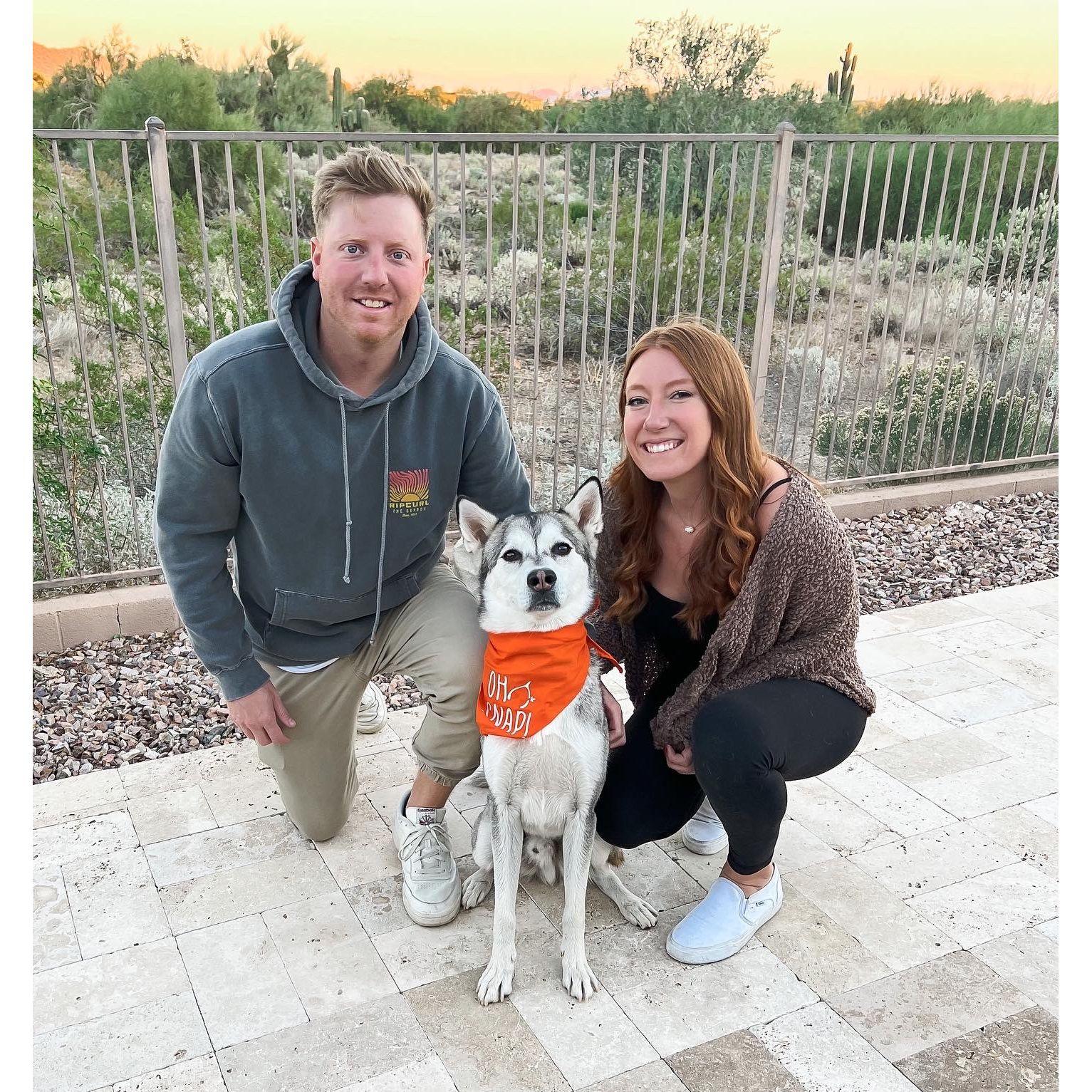 Our first Thanksgiving as a family of 3!