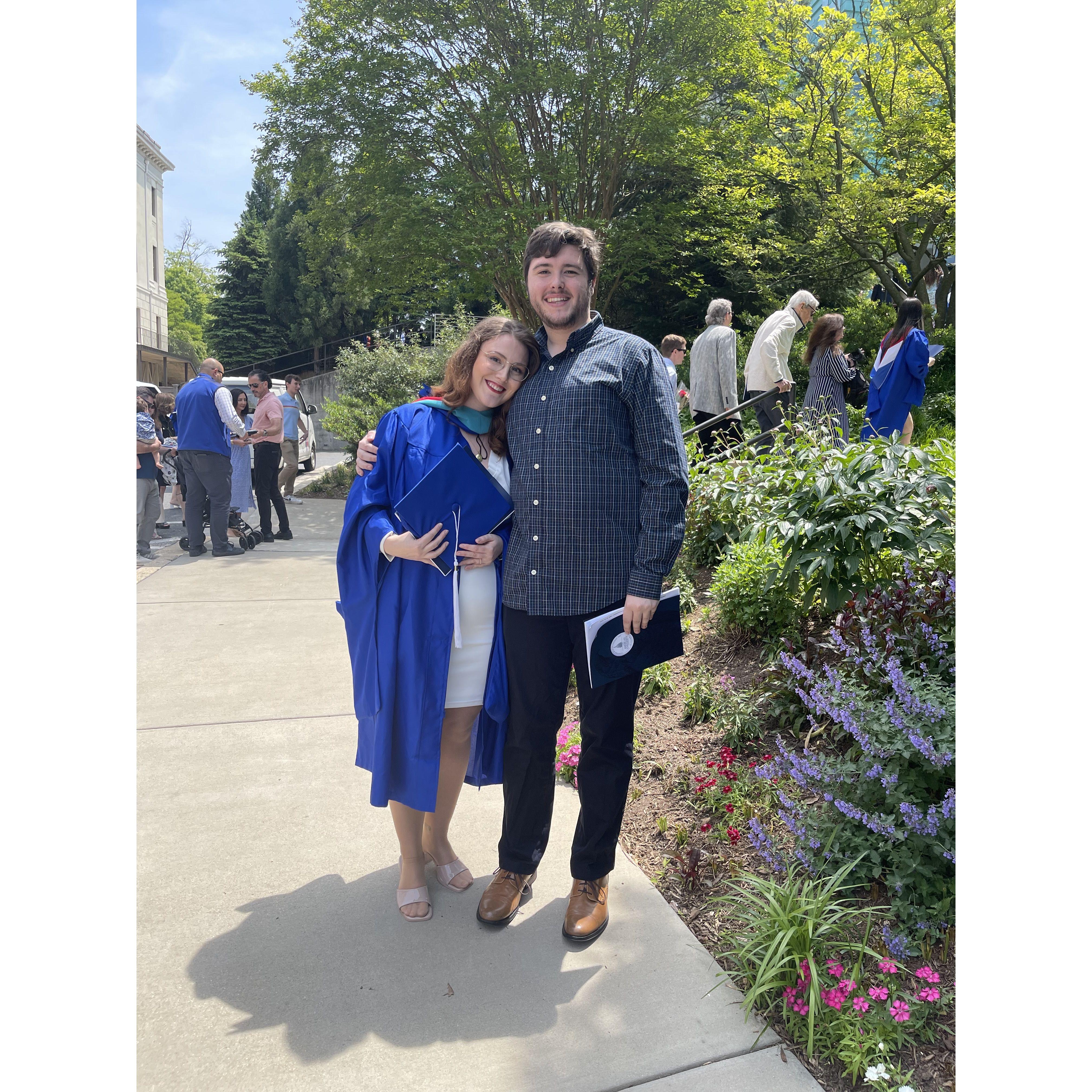 Hannah's graduation