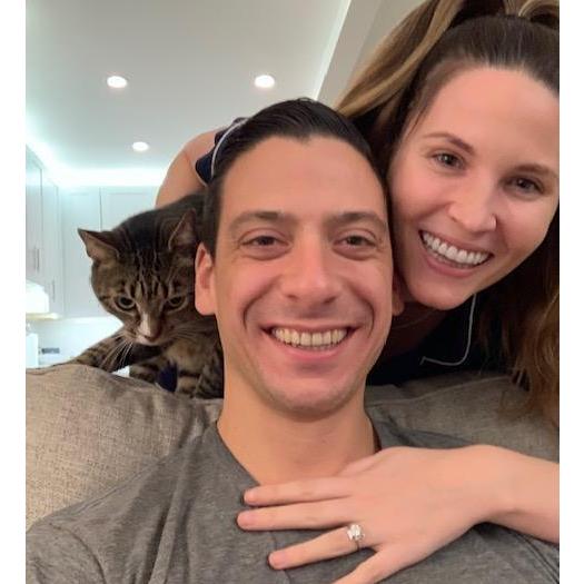 The night we got engaged! February 2, 2019