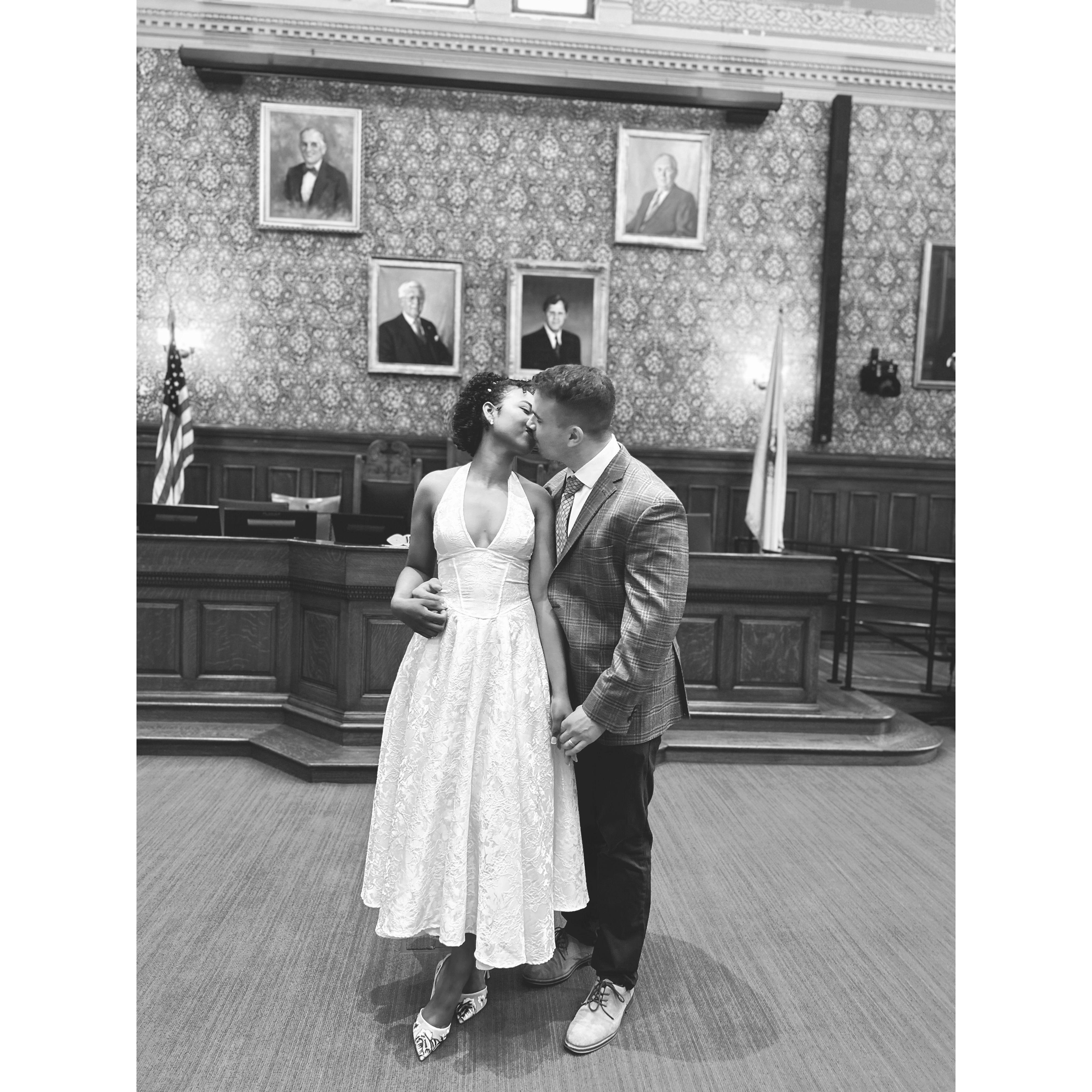 Cambridge City Hall wedding