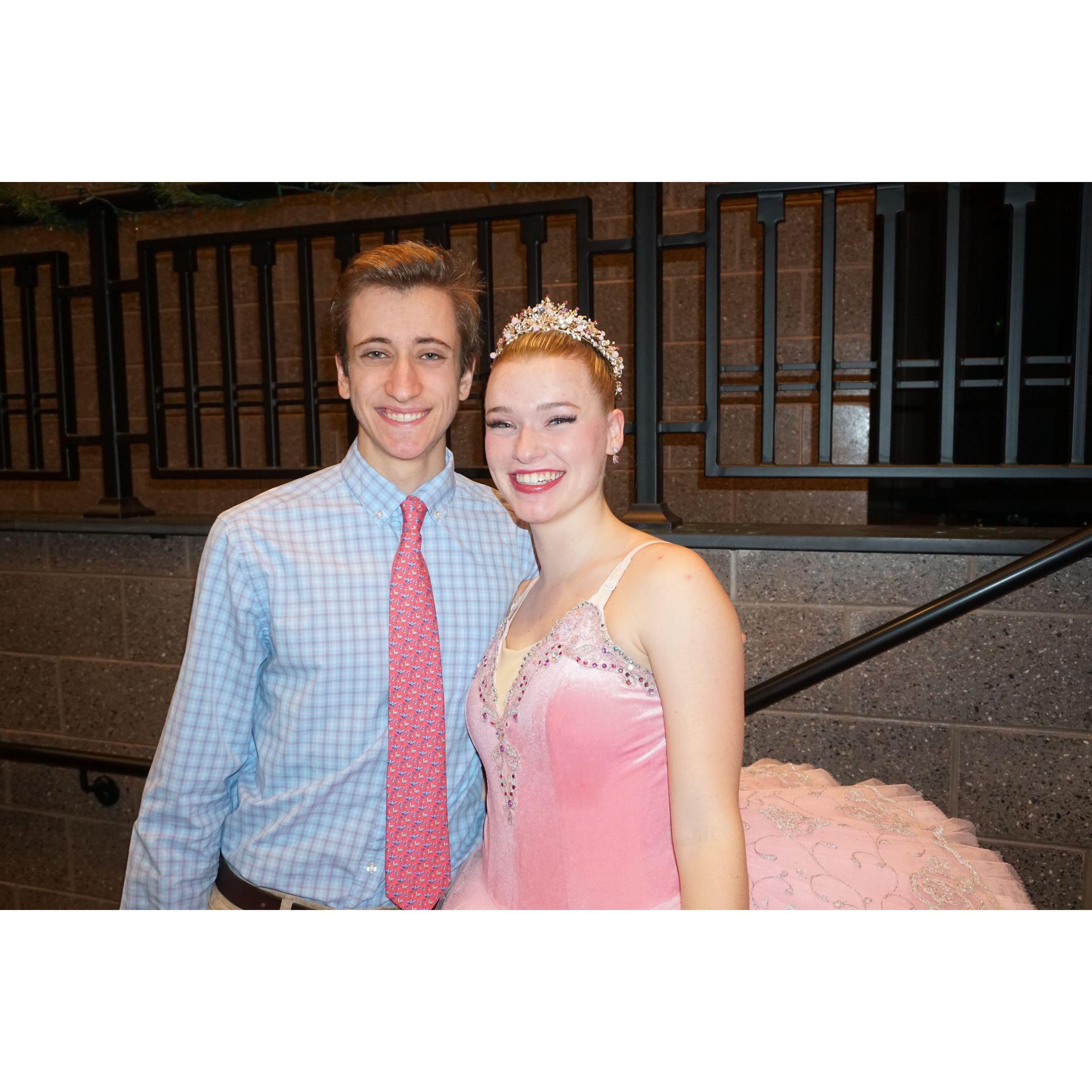Emily's senior year nutcracker performance 2019