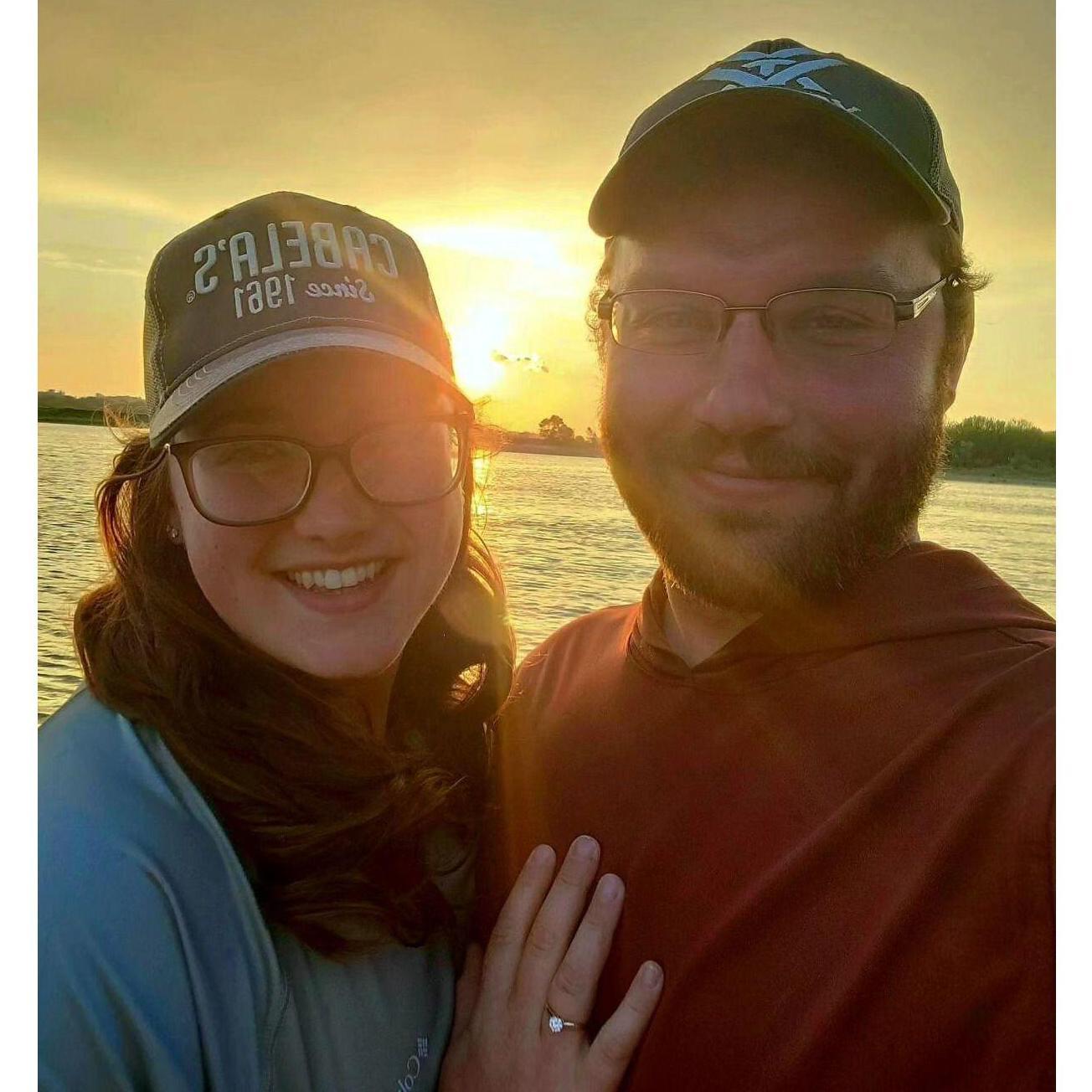 The evening Matthew proposed :)