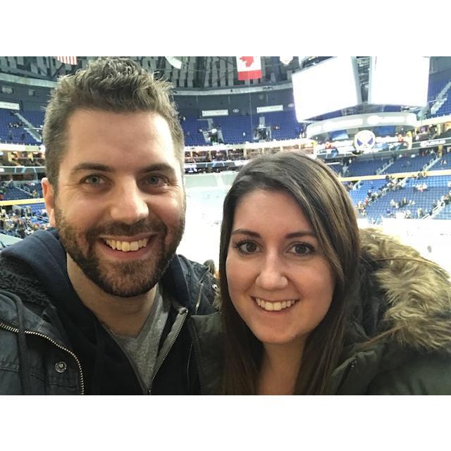 Steff's 1st Sabres game. (Nov. 2018)