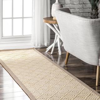 Bordered Donnetta Sisal Runner